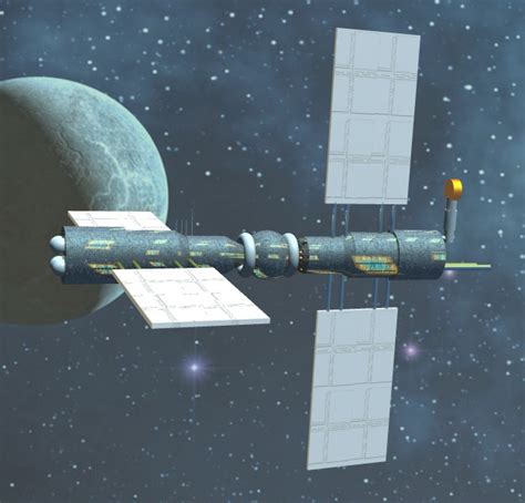 Space Station - 3D Model - ShareCG