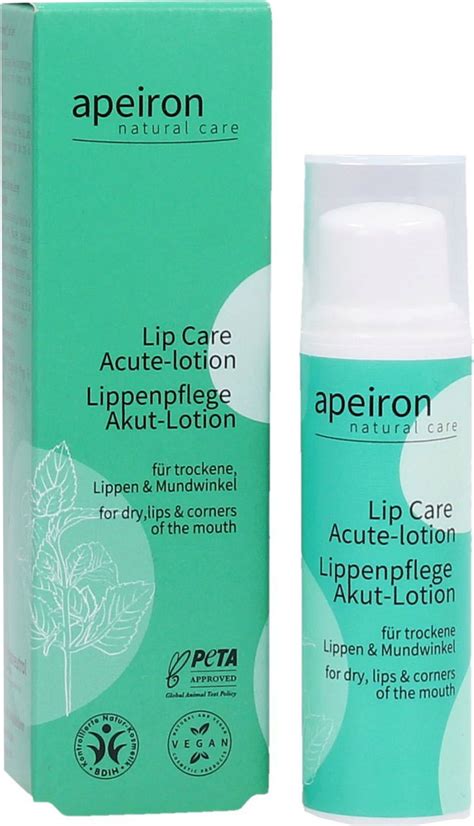 Apeiron Auromère Acute Lip Care Lotion, 10 ml - Ecco Verde Online Shop