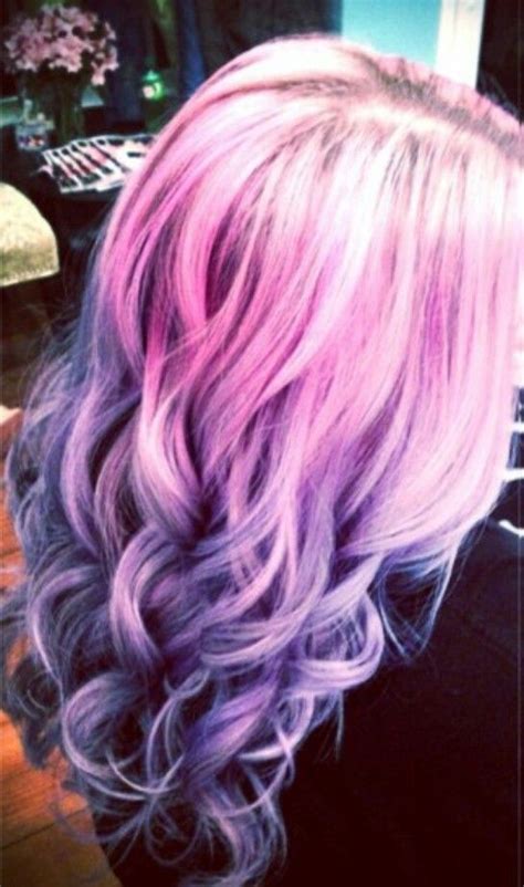 Pink And Purple Pastel Ombre Hair Fantastic Hair Colors Pink ... | Purple ombre hair, Pastel ...