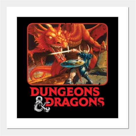 Dungeons & Dragons - Dungeons And Dragons - Posters and Art Prints | TeePublic