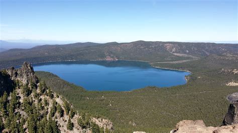 Newberry National Volcanic Monument Topo Map, Deschutes County OR (East ...