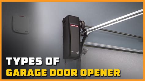 Types of Garage Door Opener - YouTube