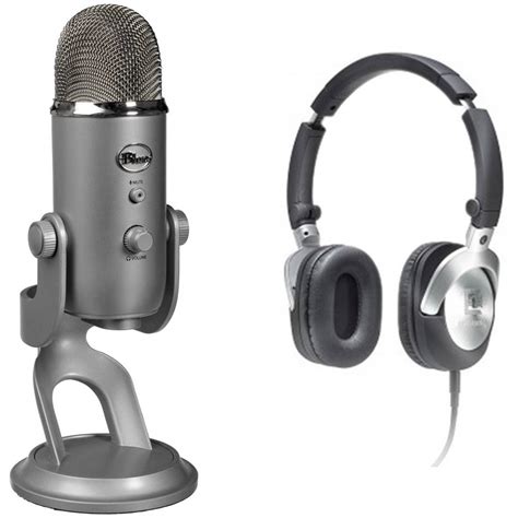 Blue Yeti USB Microphone and Headphone Kit B&H Photo Video