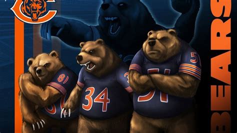 HD Backgrounds Chicago Bears - 2024 NFL Football Wallpapers | Chicago ...