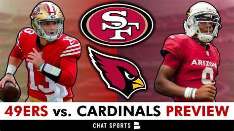 49ers vs Cardinals Week 4 Preview, Injury Report, Matchups To Watch, Keys To Game, Score ...