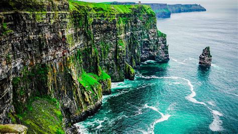 Cliffs Of Moher - Cliffs Of Moher High Resolution (#1012094) - HD Wallpaper & Backgrounds Download