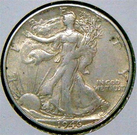 1946 S Walking Liberty Half Dollars Mint Mark on Reverse V2P12R1 - For ...