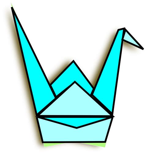 Crane Origami Paper - Free vector graphic on Pixabay