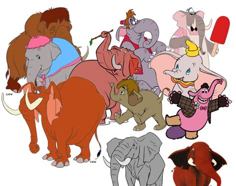 Disney Elephants by GenarMatiz on DeviantArt