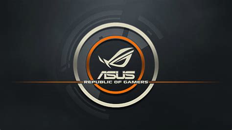 3840x2160px | free download | HD wallpaper: Asus ROG wallpaper, dark, logo, black, cracks, fire ...