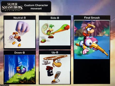 Rayman Smash Moveset by magicwizard24 on DeviantArt