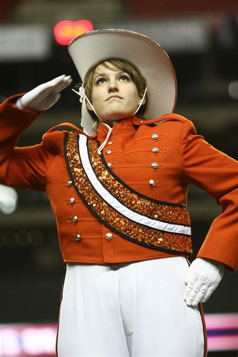 Drum Major Salute. This could be you! http://www.brightsparktravel.com/performances/outback-bowl ...