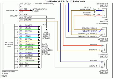 2002 honda civic lx radio wiring diagram - Wiring Diagram and Schematics