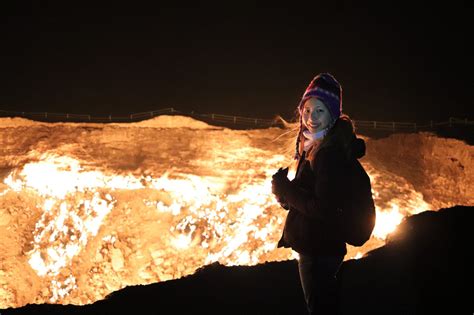 Helvedes porte i Turkmenistan: Guide til Darvaza Gas Krater - Rejse med Winny | Avenir