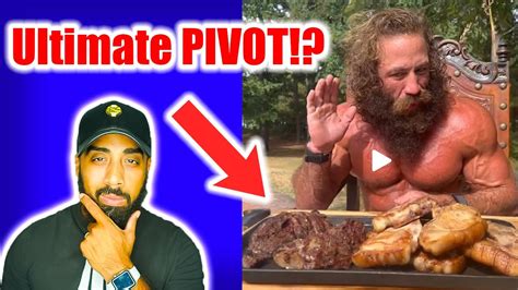 The Liver king NOW EATS COOKED MEAT! huh? - YouTube