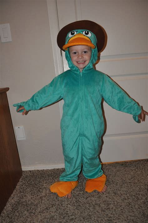 Disney Phineas and Ferb Perry the Platypus Halloween Costume www ...