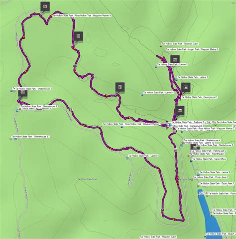 20200125 – Tar Hollow State Park – Ross Hollow Trail - Hiking with Doc