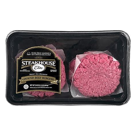 Steak House Elite - Kobe Beef Burger - 24.0 oz | Ground Beef & Burgers ...