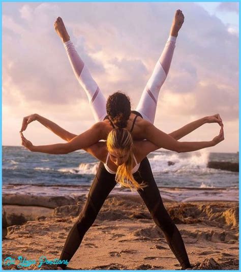 Couple Yoga Poses - AllYogaPositions.com