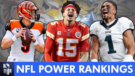 NFL Power Rankings After The 2023 NFL Draft