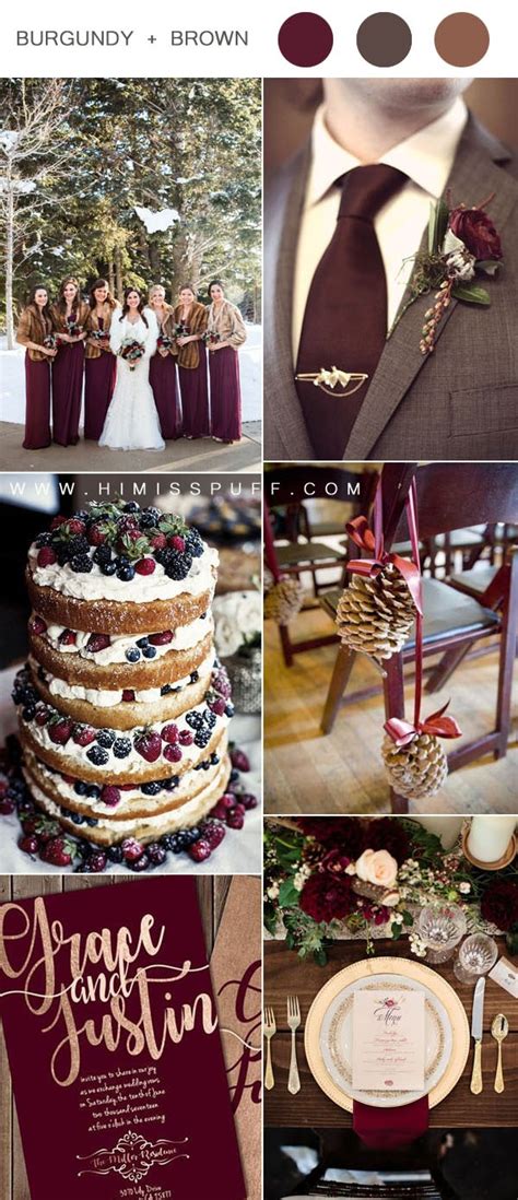 ️ Top 13 Winter Wedding Color Ideas for 2024 - Hi Miss Puff