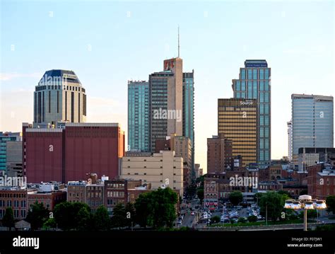 Nashville Tennessee Skyline Stock Photo - Alamy