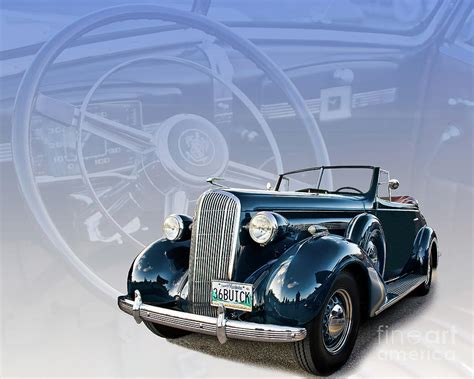 1936 Buick Photograph by Nicholas Kokil - Fine Art America