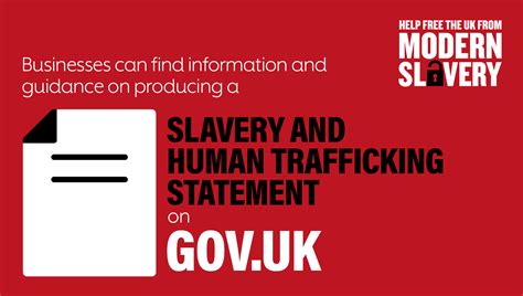 Stopping modern slavery in business: graphics - GOV.UK