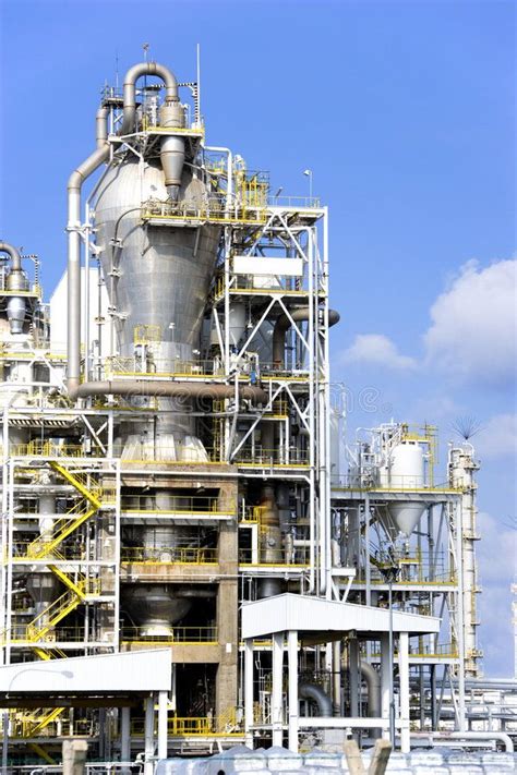 Oil Refinery. Equipment at an oil refinery facility , #AFF, #Equipment, #Refinery, #Oil, # ...