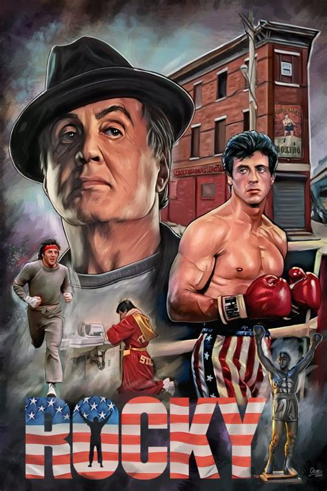 Rocky by Oscar Martinez | Rocky the movie, Rocky balboa movie, Rocky balboa poster