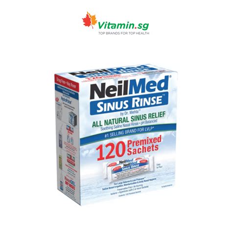 NeilMed Sinus Rinse, 120 sachets | Vitamin SG