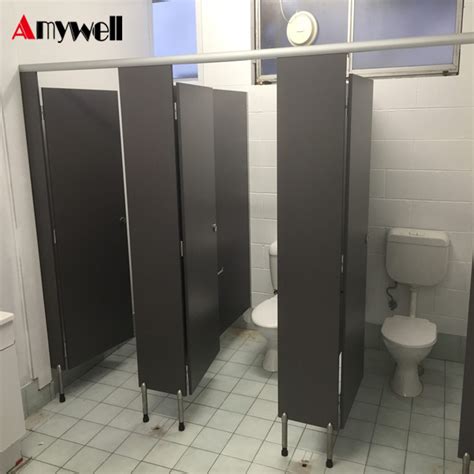 Amywell Ce Approved 12mm Formica Laminate Public Phenolic Toilet ...