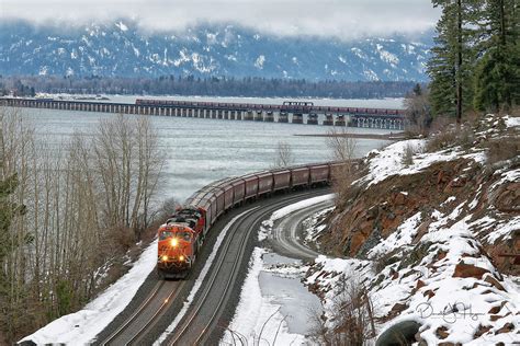 Sagle Idaho Bridge Photograph by Quality RailFan Images - Fine Art America