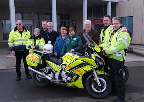 Donations see local Blood Bikes riders receive life-saving jackets