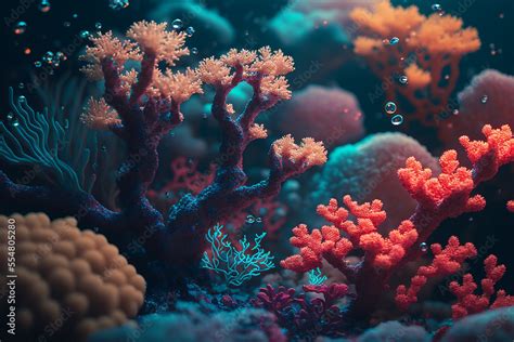 Beautiful Corals colorful, Close up view of coral reef, Wallpaper ...