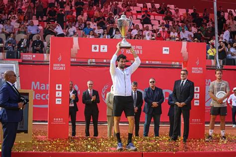 Italian Matteo Berrettini wins the 38th edition of the Hassan II tennis ...