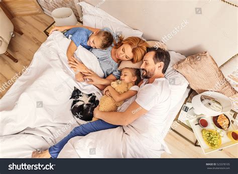 Children Sleeping Their Parents Stock Photo 523378105 | Shutterstock