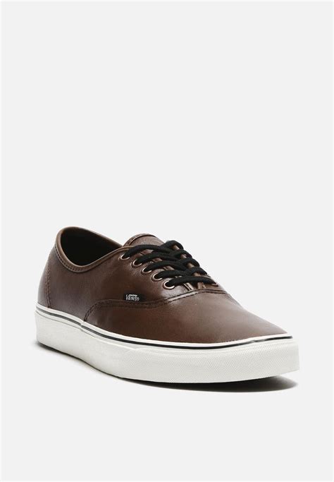 Authentic Leather - Brown Vans Low | Superbalist.com