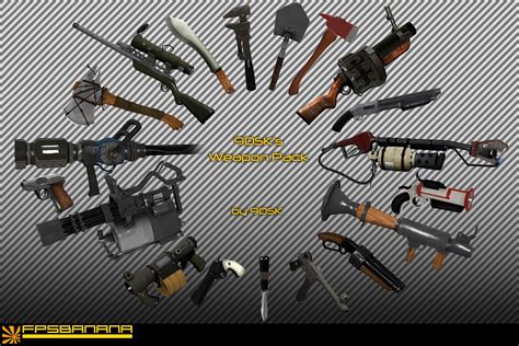 The 90SK Weapon Collection [Team Fortress 2] [Mods]