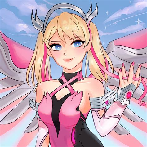 Pink Mercy by claudiantly on DeviantArt