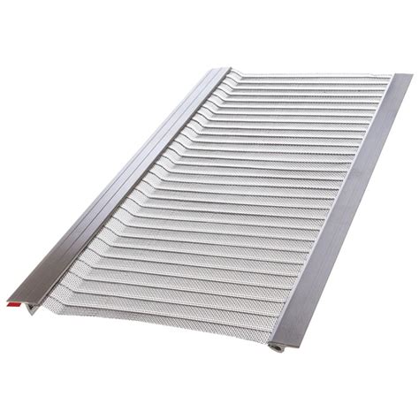 Gutter Guard by Gutterglove 4 ft. L x 5 in. W Stainless Steel Micro ...