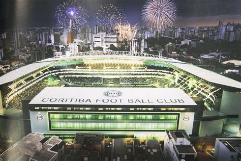 Coritiba apresenta projeto de modernização do estádio ao prefeito Greca