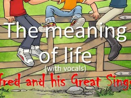 The meaning of life (song) | Teaching Resources