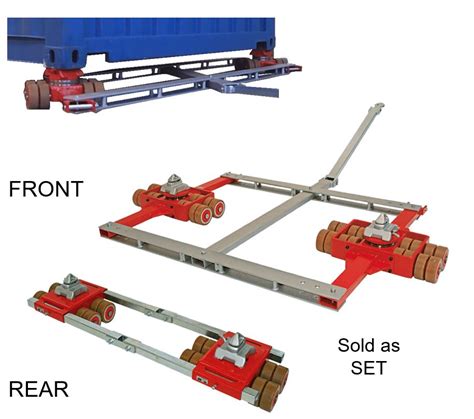 Heavy Duty - Container Dollies - Set