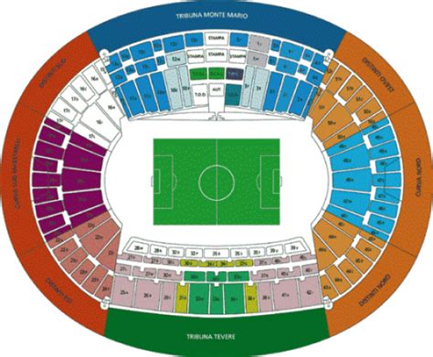 Olympic Stadium Rome Rugby Seating Plan | Brokeasshome.com