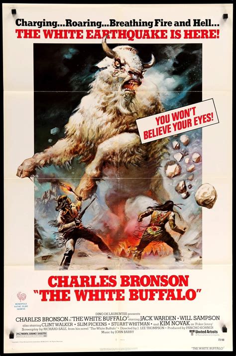 The White Buffalo (1977) Original One-Sheet Movie Poster - 27" x 41 ...