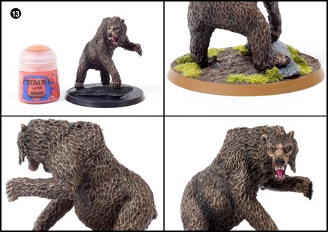 Tutorial: How to paint Beorn in Bear form - Tale of Painters