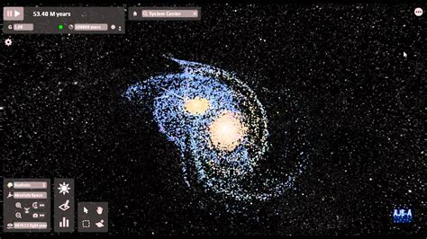 Andromeda & Milky Way Galaxy Collison Simulation - Universe Sandbox 2 ...