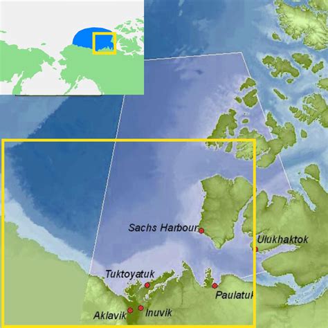 Banks Island Map