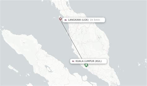 Direct (non-stop) flights from Kuala Lumpur to Langkawi - schedules - FlightsFrom.com